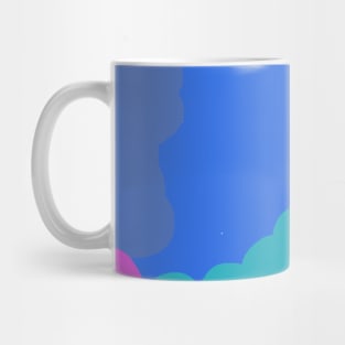 Rainbow color palette Mug